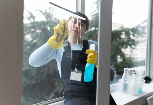 Nettoyage de vitres intérieures et extérieures à Sainte-Marguerite-d'Elle